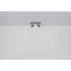 Globo lighting Verpax ceiling light, ceiling spotlight, wall light, wall spotlight matt nickel, 2-light sources