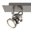 Globo lighting Verpax ceiling light, ceiling spotlight, wall light, wall spotlight matt nickel, 3-light sources