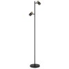 Globo lighting Brisbon floor lamp black, 2-light sources