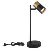 Globo lighting Brisbon table lamp black, 1-light source