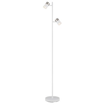 Globo lighting Brisbon floor lamp white, 2-light sources