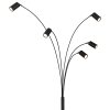 Globo lighting Robby floor lamp black, 5-light sources