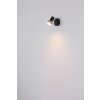 Globo lighting Mason ceiling light, ceiling spotlight, wall light, wall spotlight chrome, black, 1-light source