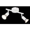 Globo lighting Matrix ceiling light, ceiling spotlight, wall light, wall spotlight white, 2-light sources