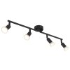 Globo lighting Matrix ceiling light, ceiling spotlight, wall light, wall spotlight black, 4-light sources