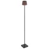 Globo lighting Gregoir floor lamp LED black, 1-light source