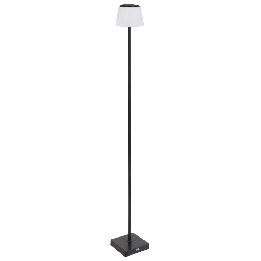 Globo lighting Gregoir floor lamp LED black, 1-light source