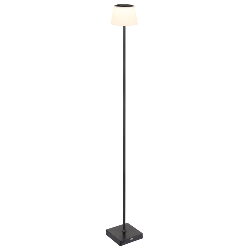 Globo lighting Gregoir floor lamp LED black, 1-light source