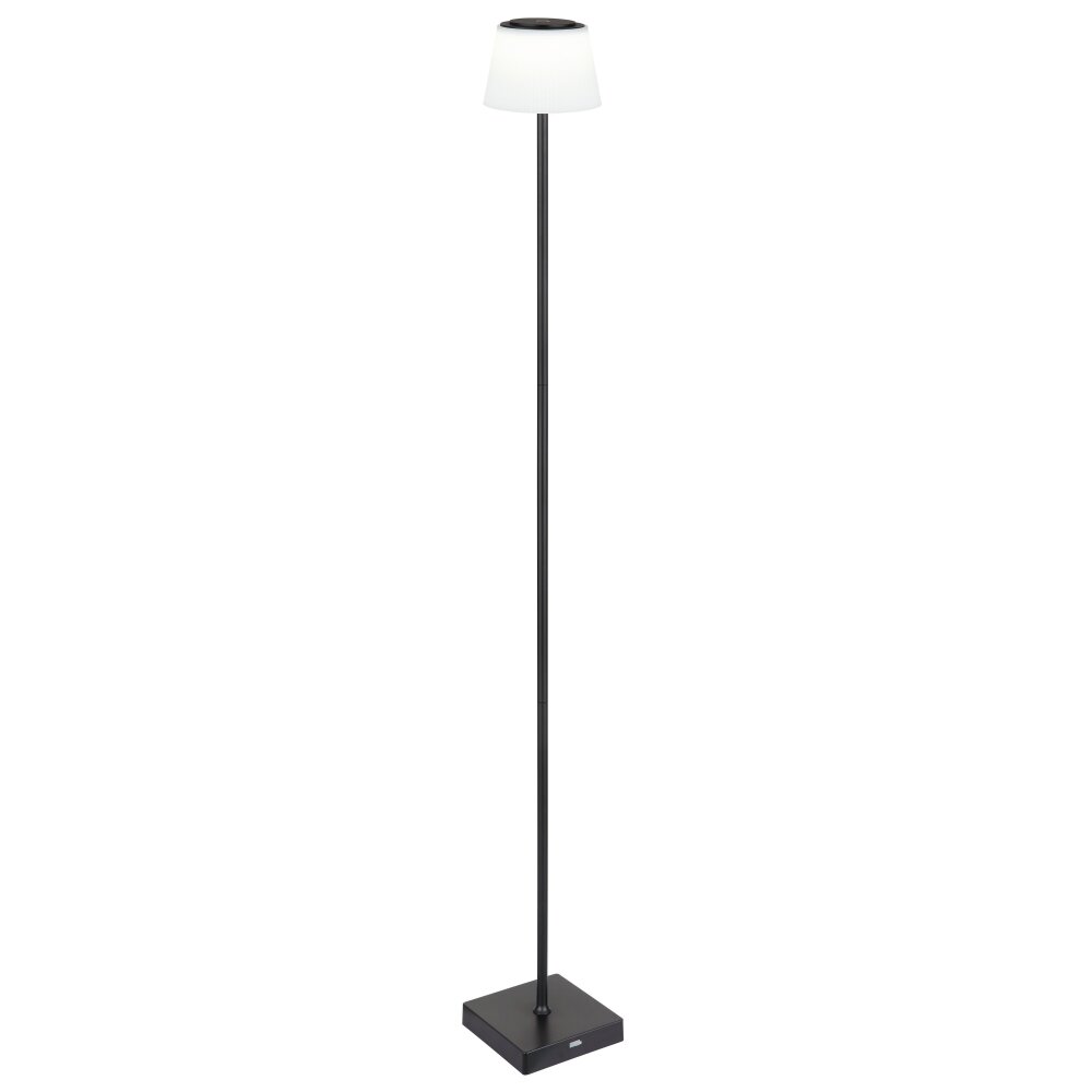 Globo lighting Gregoir floor lamp LED black, 1-light source