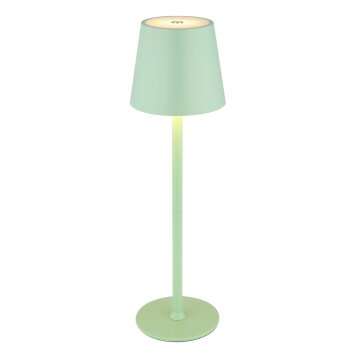 Globo lighting Vannie table lamp LED green, 1-light source