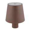 Globo lighting Vannie table lamp LED brown, 1-light source