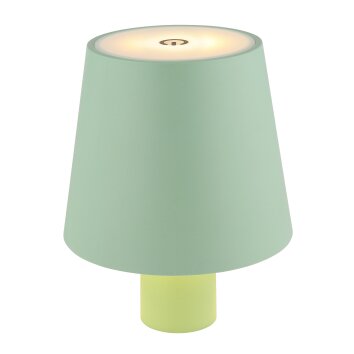 Globo lighting Vannie table lamp LED green, 1-light source