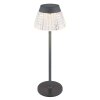 Globo lighting Lora table lamp LED anthracite, 1-light source