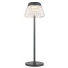 Globo lighting Lora table lamp LED anthracite, 1-light source