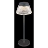 Globo lighting Lora table lamp LED anthracite, 1-light source