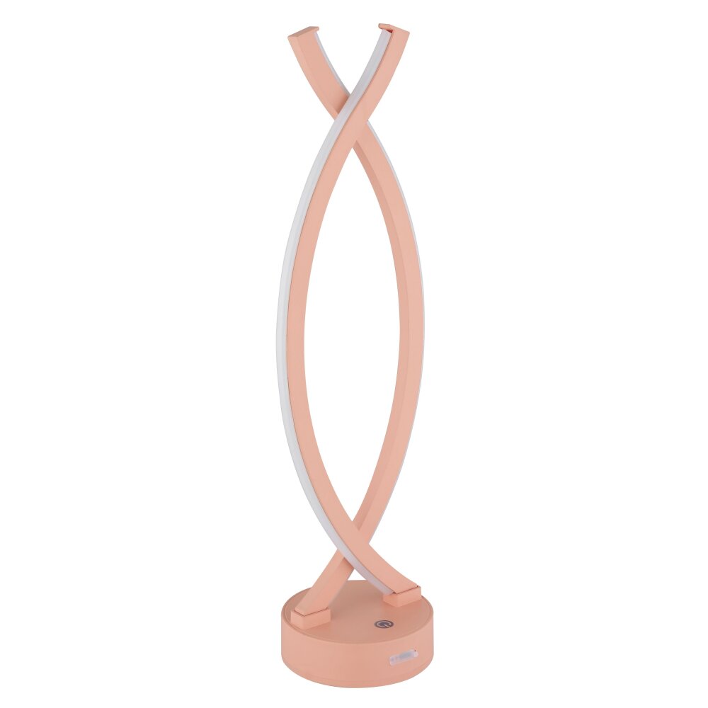 Globo lighting Hela table lamp LED pink, 1-light source