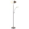 Globo lighting Tirana ceiling light LED chrome, matt nickel, 1-light source