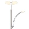 Globo lighting Tirana ceiling light LED chrome, matt nickel, 1-light source