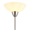 Globo lighting Lima floor lamp matt nickel, 1-light source