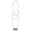 Globo lighting Spira floor lamp LED silver, 1-light source