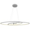 Globo lighting Spira hanging light LED chrome, silver, 1-light source