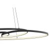 Globo lighting Spira hanging light LED black, 1-light source