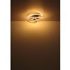 Globo lighting Glyxar ceiling light LED black, 1-light source