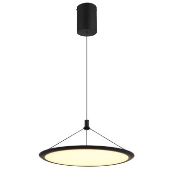 Globo lighting Suna hanging light LED black, 1-light source