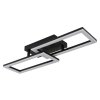 Globo lighting Sapena ceiling light LED black, 1-light source