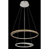 Globo lighting Umbra hanging light LED gold, silver, 1-light source, Remote control