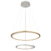 Globo lighting Umbra hanging light LED gold, silver, 1-light source, Remote control