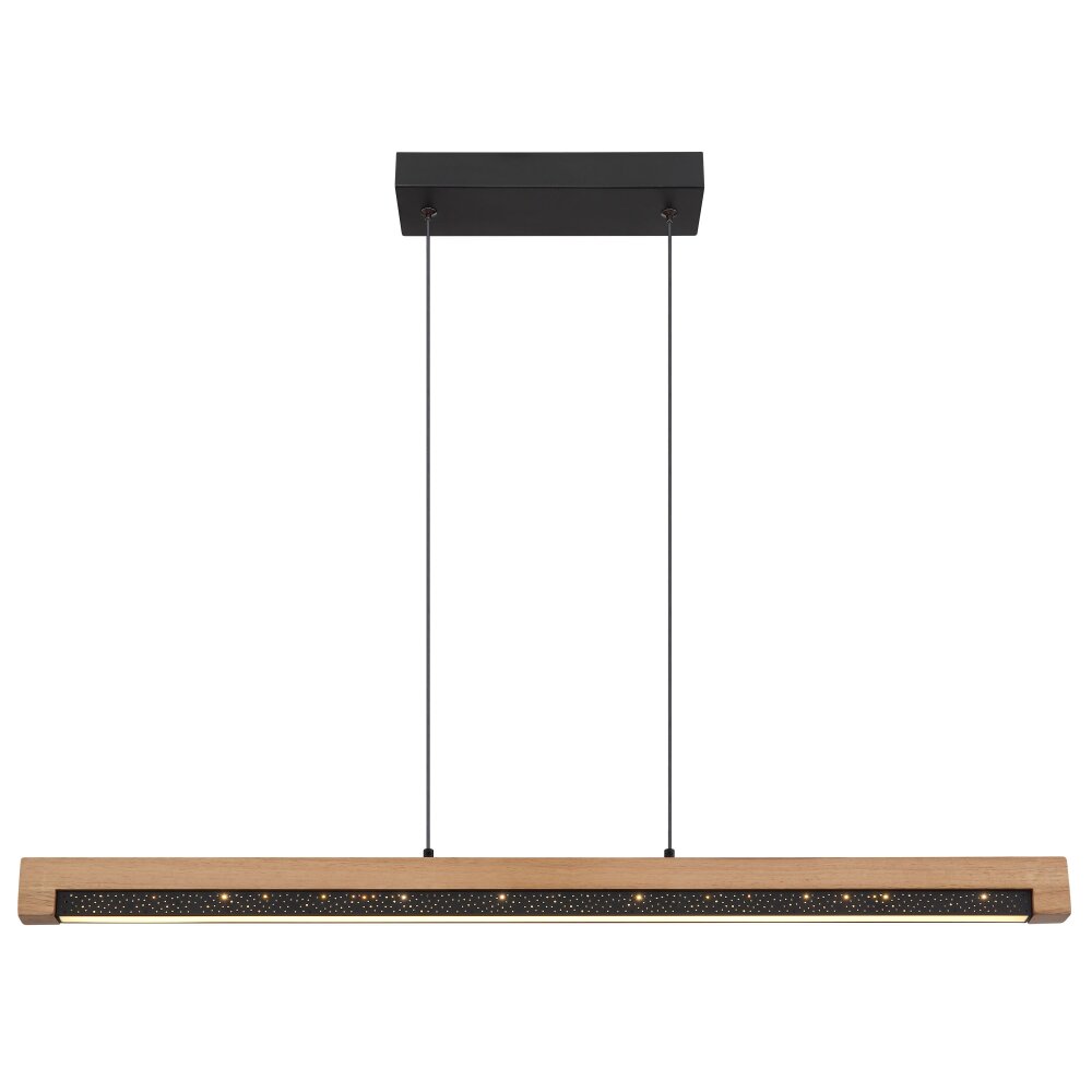 Globo lighting Starla hanging light LED dark brown, black, 1-light source