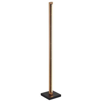 Globo lighting Starla floor lamp LED dark brown, black, 1-light source