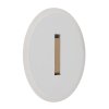 Globo lighting Avery wall light LED dark brown, white, 1-light source