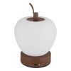 Globo lighting Evalina table lamp LED brown, 1-light source