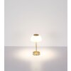 Globo lighting Sarima table lamp LED brass, 1-light source