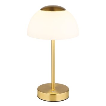 Globo lighting Sarima table lamp LED brass, 1-light source