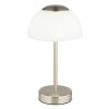 Globo lighting Sarima table lamp LED matt nickel, 1-light source