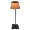 Globo lighting Gregoir table lamp LED black, 1-light source