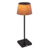 Globo lighting Gregoir table lamp LED black, 1-light source