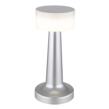 Globo lighting Angelika table lamp LED matt nickel, 1-light source