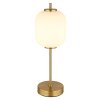 Globo lighting Ewald table lamp LED brass, 1-light source