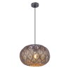 Globo lighting Solera hanging light silver, 1-light source