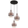 Globo lighting Milley hanging light black, 3-light sources