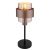 Globo lighting Milley table lamp black, 1-light source