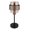 Globo lighting Milley table lamp black, 1-light source