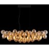 Globo lighting Udo hanging light gold, black, 6-light sources