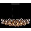 Globo lighting Udo hanging light black, 6-light sources