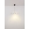 Globo lighting Fogsy hanging light LED black, 1-light source