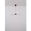 Globo lighting Fogsy hanging light LED black, 1-light source